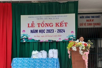 LỄ TỔNG KẾT NĂM HỌC 2023 – 2024